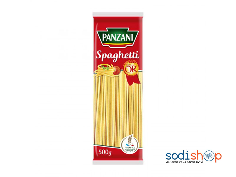 Spaghetti Panzani, Excellente Qualité de Blé - 500g AT0083