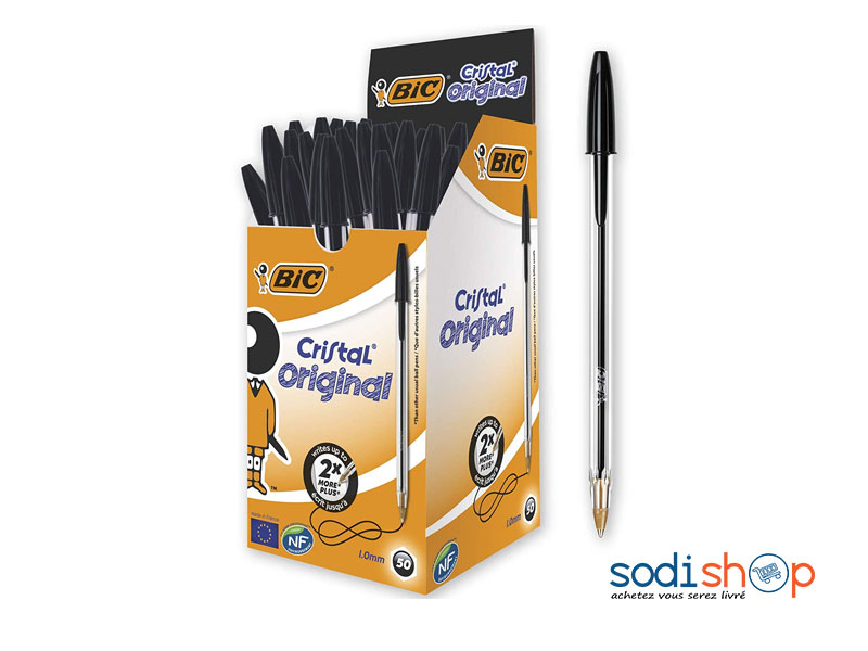 Stylo à bille Bic Couleur Bleu, Rouge, Noir SM00811 – Image 2