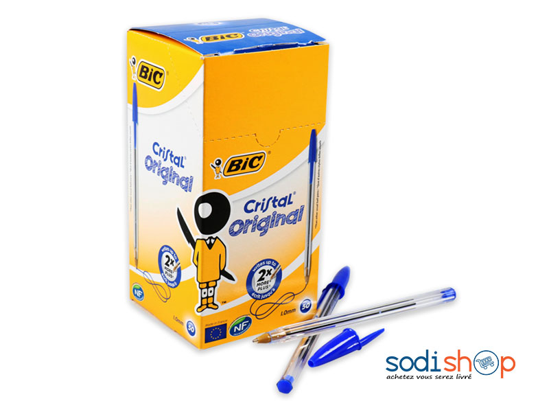 Stylo à bille Bic Couleur Bleu, Rouge, Noir SM00811 – Image 3