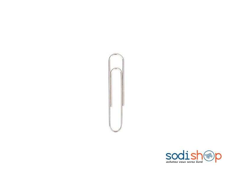 Boite de Trombones 28 mm - En Métal Inoxydable, Paquet de 10 Boites SM0081