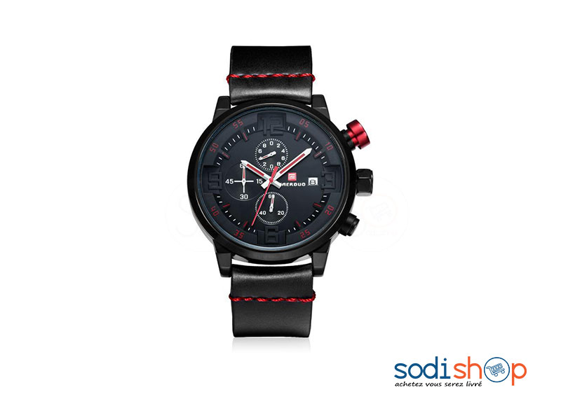 Montre de Luxe FAERDUO F8207M Haute Qualité avec Date, Bracelet en Textile - Pour Homme SODI00 – Image 2