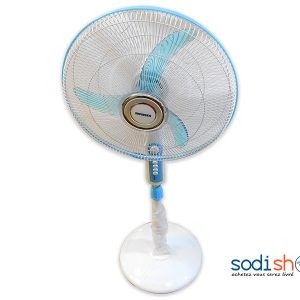 Ventilateur sur Pied, Marque SKG, Haute Performance - Couleur Blanc/Bleu LI0080