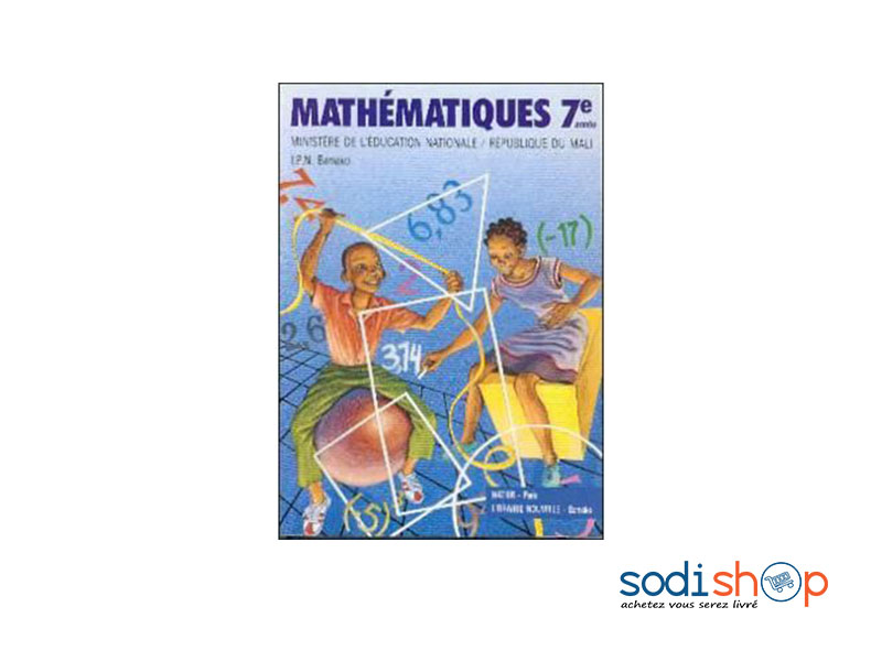 Livre de Mathématiques 7ème Année - Edition Hatier PA0085