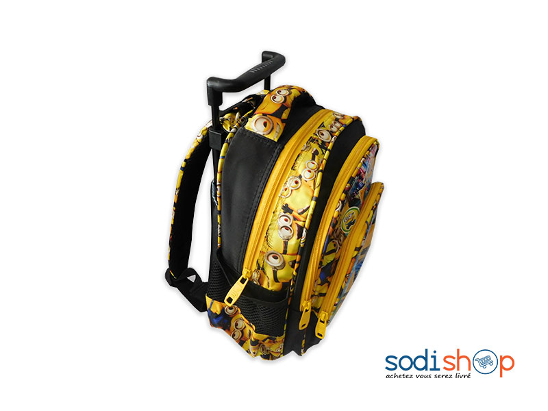Sac à Dos Pour Enfant avec Poignée Télescopique - Despicable Me Couleur Jaune SS0086 – Image 2