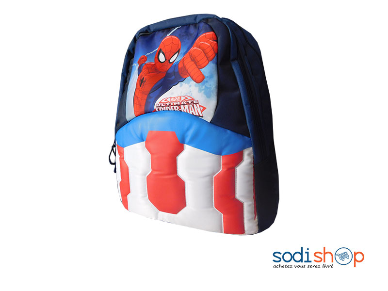 Sac à Dos Spiderman - Couleur Rouge-Blanc Pour Enfant SS0086