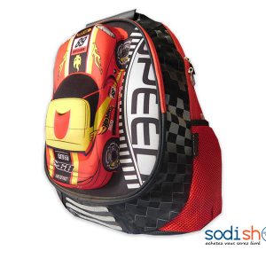Sac à Dos Pour Enfant Hot and Wheel Red - Couleur Rouge-Noir SS0086