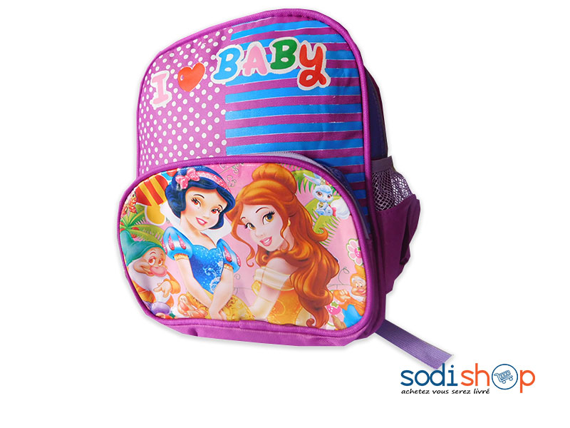 Sac à Dos Baby Pour Ecolière - Couleur Violet SS0086