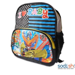 Sac à Dos Baby Pour Enfant - Couleur Noir-Bleu SS0086