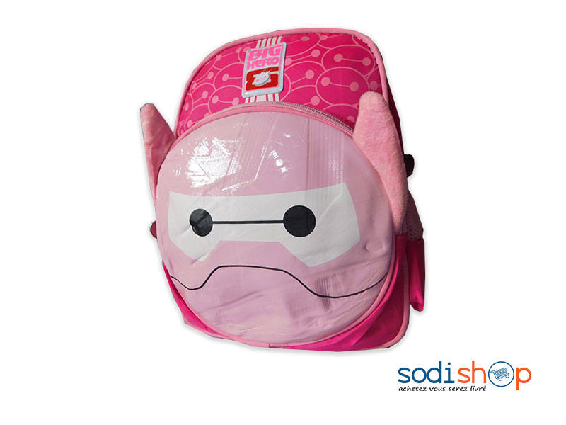 BIG Hero Joli Sac à Dos Pour Enfant - Couleur Rose SS0086