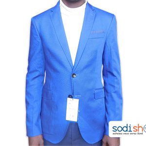 Blazer ZARA, Veste Pour Homme, Style Décontracté - Couleur Bleu UN0079