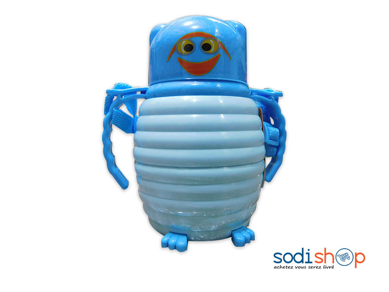 Bidon Bleu Pour Enfant - En Plastique Résistant DN0089