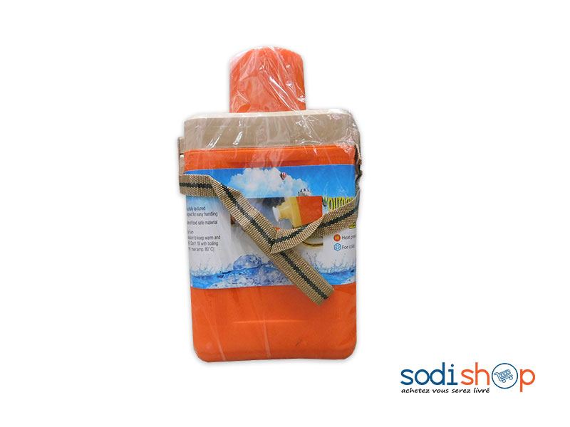 Mini Gourde en Plastique Pour Enfant - Couleur Orange DN0089