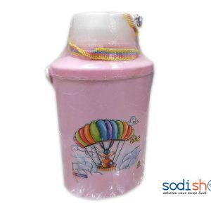 Mini Gourde en Plastique Pour Enfant - Couleur Rose DN0089