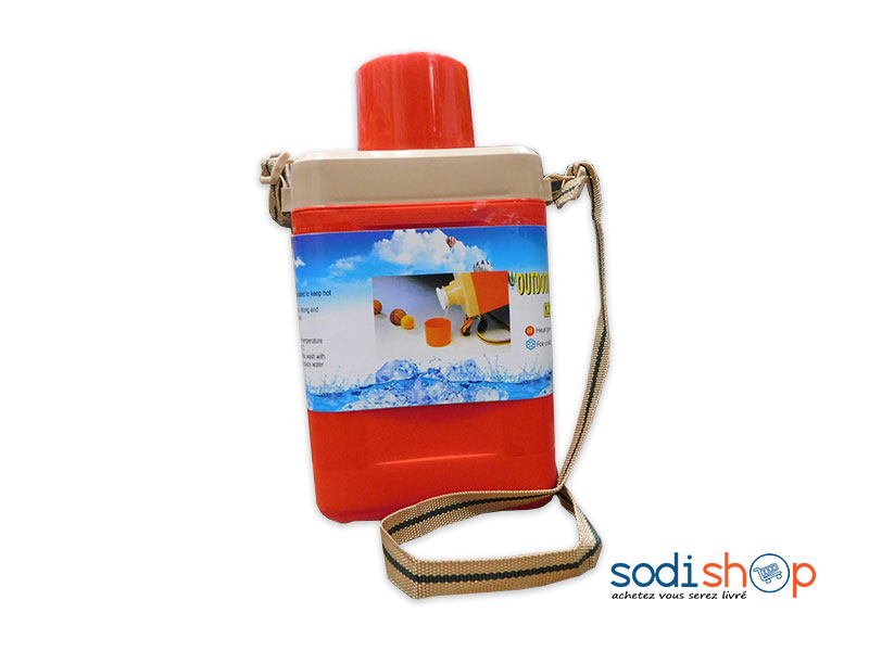 Bidon Rouge Pour Enfant - En Plastique Résistant DN0089