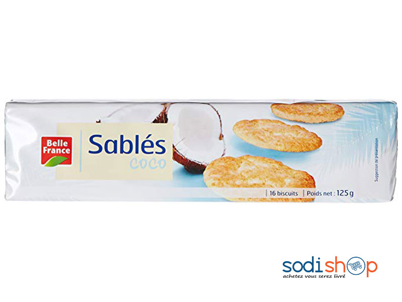 Biscuit aux Noix de Coco - Sablés Coco 125g MMD0085