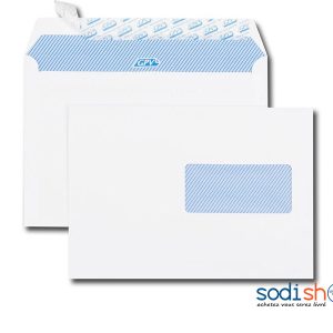 Boîte de 100 Enveloppes Blanches C5 162x229 90 g/m² LA0082