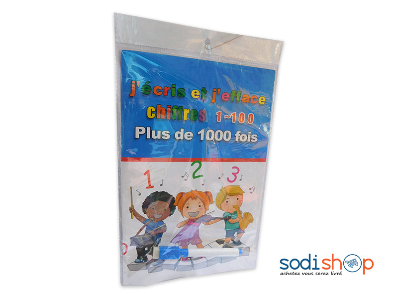 Cahier D’Ecriture avec Stylo et Gomme LB0091