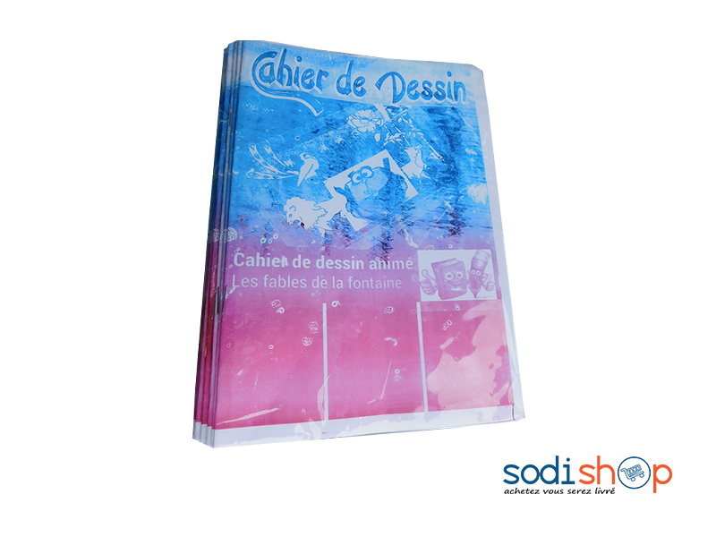 Cahier de Dessin "les Fables de la Fontaine"LB0091