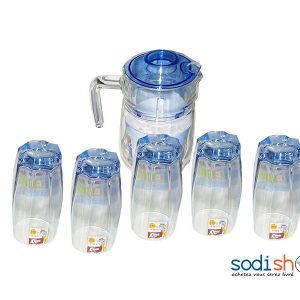 Carafe D'eau Complet en Verre 1.5litre AM0036