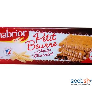 Chabrior Petit Beurre - Biscuits aux Pépites de Chocolat 200g MMD0085