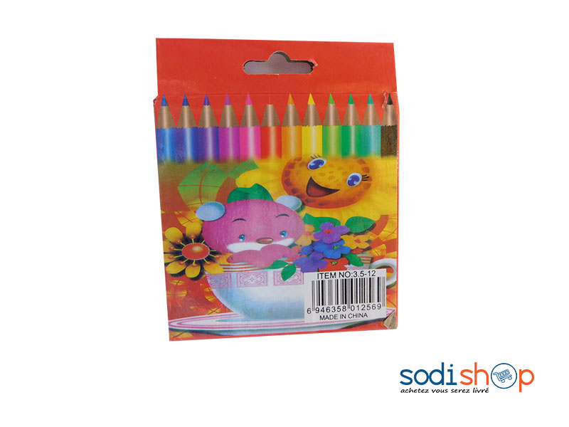 Crayon de Couleur 12 Couleurs LB0091