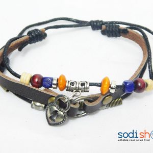 Double Bracelet en Cuir Pour Couple Amoureux ZM0090