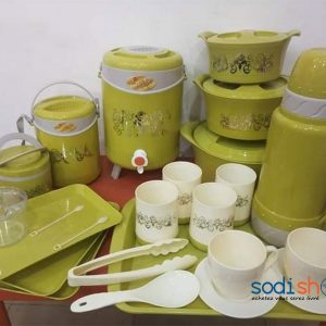 Ensembles Complet Ustensile de Cuisine Couleur Verte AM0036