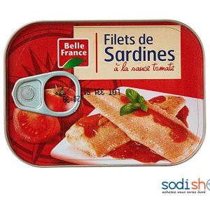 Filets De Sardine à La Sauce Tomate Belle France 100g MMD0085