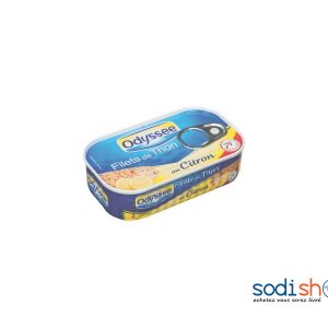 Filets De THON Au Citron Odyssée 155g MMD0085