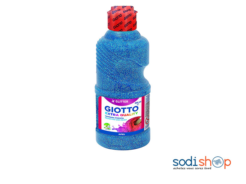 Peinture Gouache Pailletée avec Brillant - Giotto Glitter 250 ml LA0082