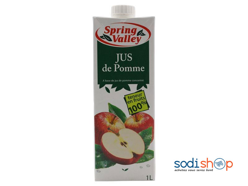 Jus Spring Valley Pomme 1litre MMD0085