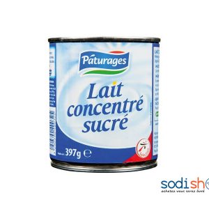 Lait Concentre Paturages Sucré 397g MMD0085