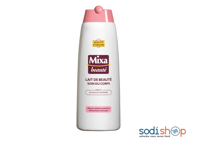 Lait de Beauté Mixa - Soin Corps Huile de Coriandre Adoucissant et Hydratant 250 ml MMD0085