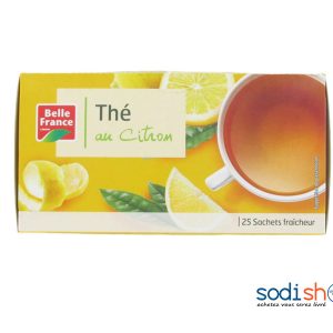 Lipton Thé au Citron Belle France 50g MMD0085