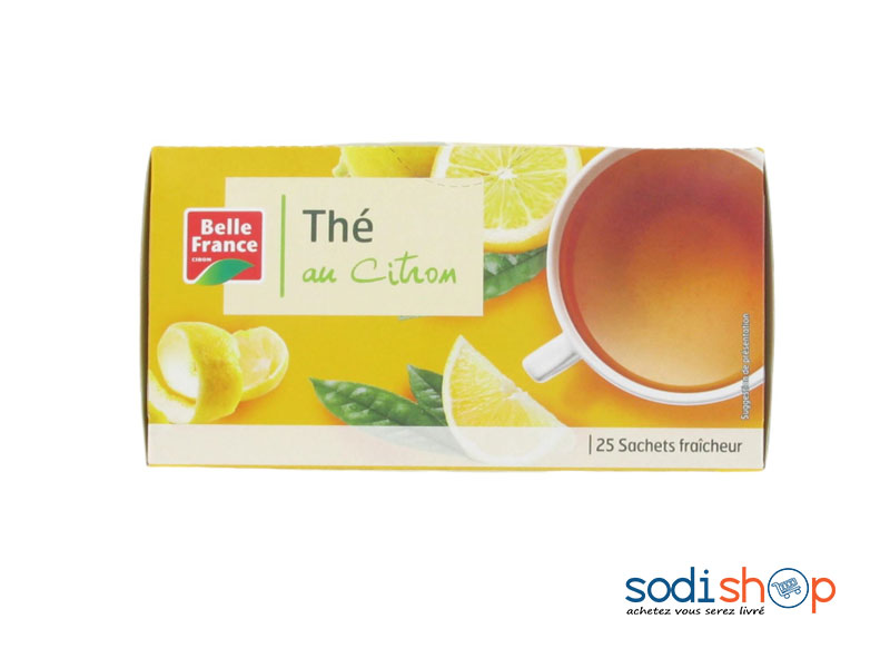 Lipton Thé au Citron Belle France 50g MMD0085