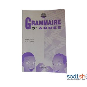 Livre de Grammaire 5eme année Collection Djoliba LB0091