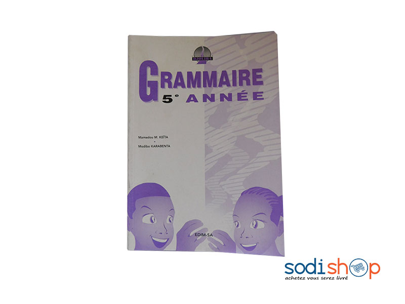 Livre de Grammaire 5eme année Collection Djoliba LB0091