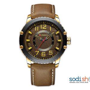 Montre Curren Bracelet en Cuir Pour Homme Couleur Marron M8341 Sodi00