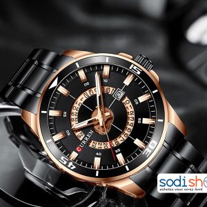 Montre Pour Homme Curren-M8359 Couleur Noire Bronze Sodi00
