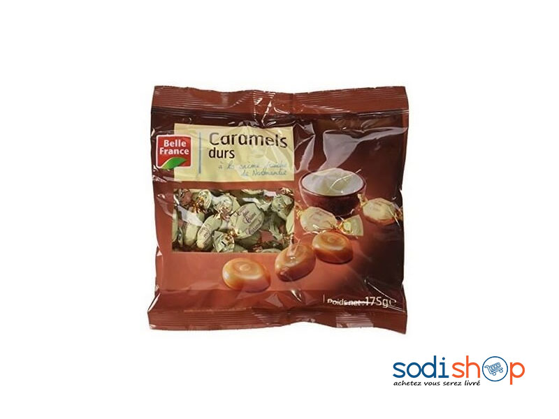 Paquet Bonbons Caramels Durs Belle France 175g FTM00228