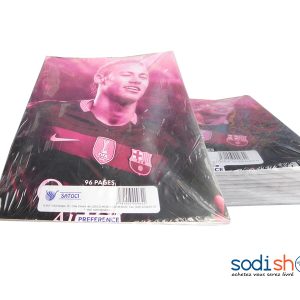 Paquet De Cahier Couverture Neymar 100 Pages LB0091
