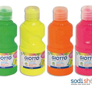 Peinture Lavable en Bouteille - Gouache Giotto Fluo Pent Effet Fluorescent 250 ml LA0082