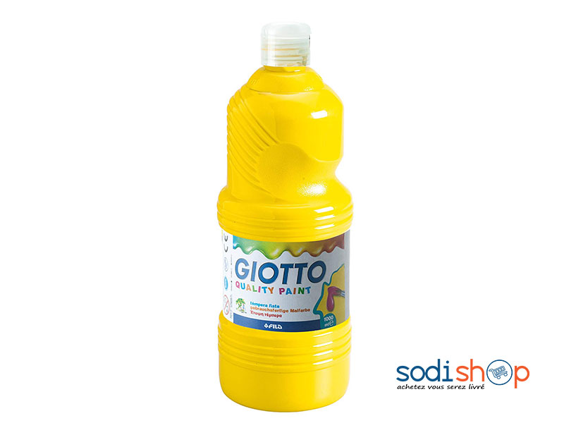 Peinture Lavable en Bouteille - Gouache Giotto Qualité Supérieure 1000 ml LA0082 – Image 2