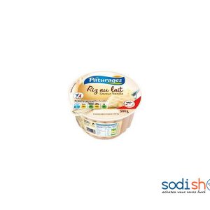 Riz au Lait Pâturages Saveur Vanille 510g MMD0085