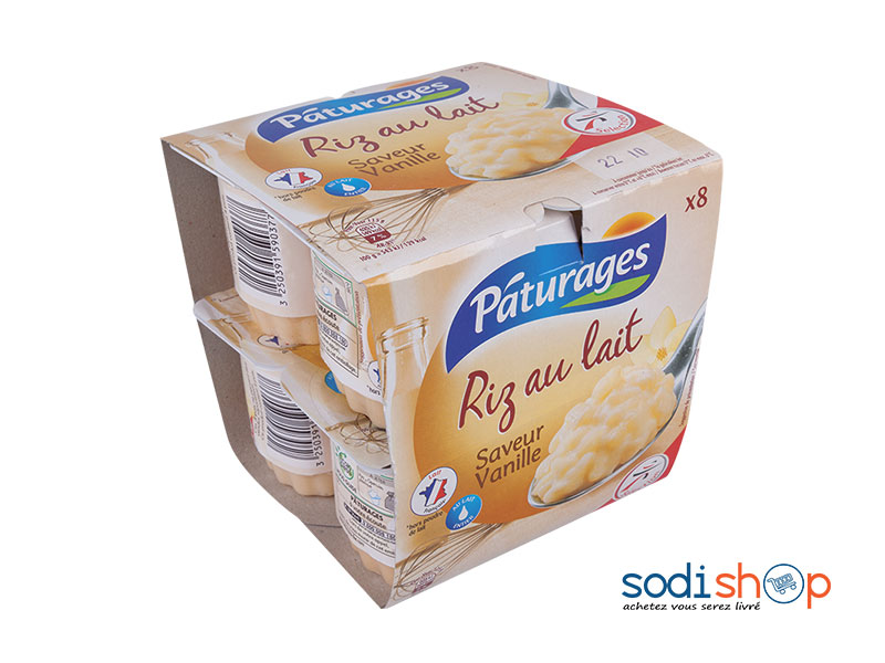 Riz au Lait Pâturages Saveur Vanille 510g MMD0085 – Image 2