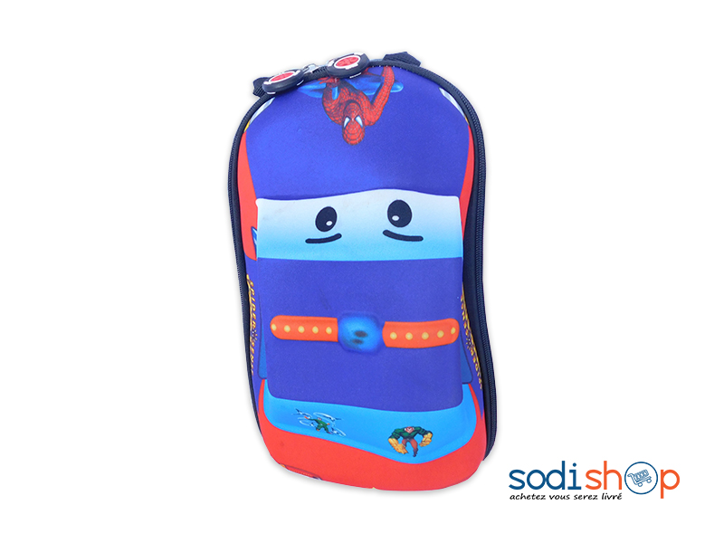 Sac à Dos Pour Enfant - Couleur Bleu Rouge LB0091