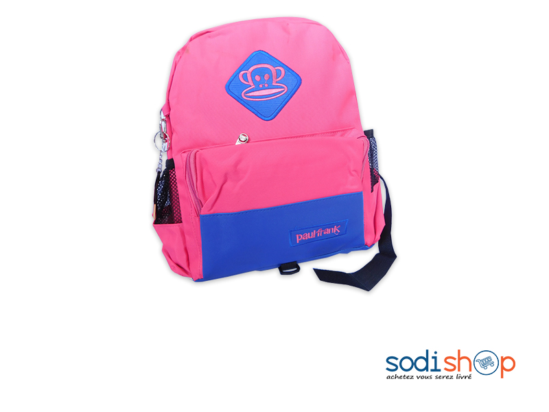 Sac à Dos Couleur Rose Bleu Accessoire Pour Ecolier LB0091