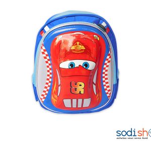Sac à Dos Pour Enfant Design Auto - Couleur Rouge Bleu SS0086 LB0091