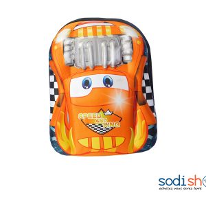Sac à Dos Pour Enfant Design Auto - Couleur Jaune Noir SS0086 LB0091