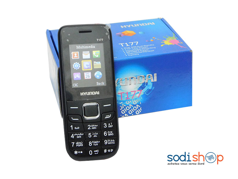 Téléphone Portable Hyundai T177 Double SIM LG0017